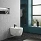 Arezzo Matt Black Bidet Mixer Tap + Pop Up Waste  Feature Large Image