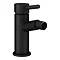 Arezzo Matt Black Bidet Mixer Tap Large Image