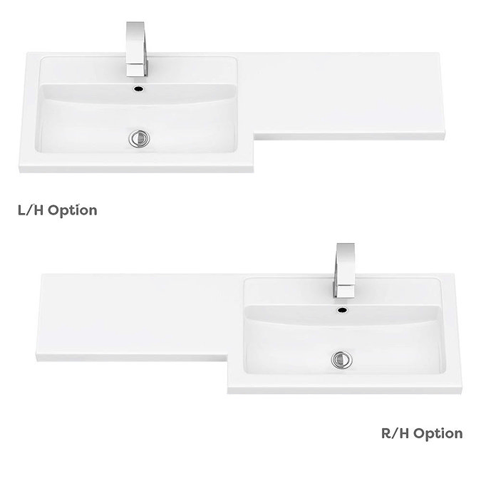 Arezzo Matt Black & Brushed Brass Round Combination Complete Bathroom Package