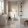 Arezzo Matt Black Complete Modern Bathroom Package