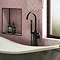 Arezzo Matt Black Freestanding Bath Tap with Shower Mixer  Feature Large Image
