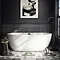 Arezzo Matt Black Freestanding Bath Tap with Shower Mixer  Standard Large Image