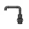 Arezzo Matt Black Industrial Style Side Tap Head Basin Mixer  additional Large Image