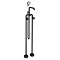 Arezzo Matt Black Industrial Style Freestanding Bath Shower Mixer Tap  Standard Large Image