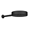 Arezzo Matt Black Round Shower Package with Concealed Valve + Inline Shower Head