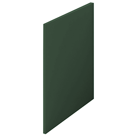 Arezzo Matt Dark Green L-Shaped End Bath Panel - 700mm