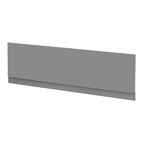 Arezzo Matt Grey Front Bath Panel - 1700mm  Large Image