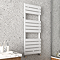 Arezzo Matt White 1200 x 500mm Heated Towel Rail