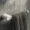 Arezzo Matt White 220mm Towel Rail  Profile Large Image