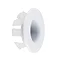 Arezzo Matt White Basin Overflow Cover Insert Hole Trim Large Image