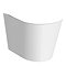 Arezzo Matt White Rimless Wall Hung Pan (excluding Seat)