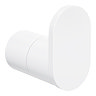 Arezzo Matt White Robe Hook  Profile Large Image
