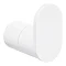 Arezzo Matt White Robe Hook  Profile Large Image