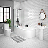 Arezzo Modern 1700 Shower Bath Suite Large Image