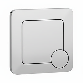 Arezzo Modern Chrome Square Flush Plate - 70 x 70mm