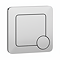 Arezzo Modern Chrome Square Flush Plate - 70 x 70mm