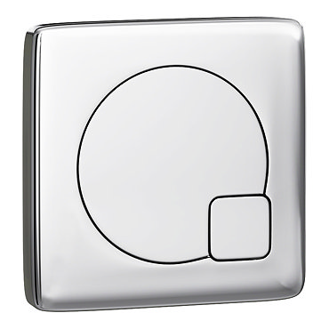 Arezzo Modern Chrome Square Flush Plate  Profile Large Image
