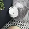 Arezzo Modern Cloakroom Suite (Toilet + Corner Basin)  Profile Large Image