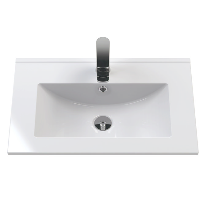 Arezzo Modern Matt Black Complete Bathroom Suite with Vanity, Bath, & Curved Screen