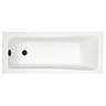 Arezzo Modern Matt Black Complete Shower Bath Suite with Vanity Unit & Toilet