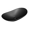 Arezzo Oval Counter Top Basin (620mm Wide - Matt Black)  In Bathroom Large Image
