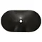 Arezzo Oval Counter Top Basin (620mm Wide - Matt Black)  Feature Large Image