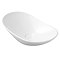 Arezzo Oval Counter Top Basin (620mm Wide - Matt White)