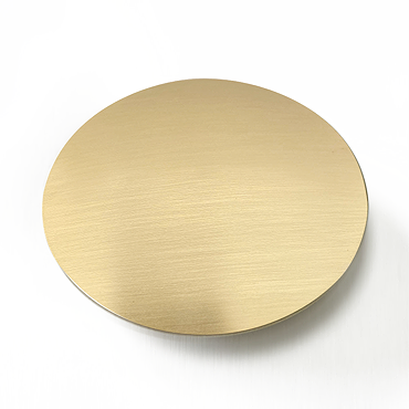 Arezzo Brushed Brass Pop-Up Waste Cover