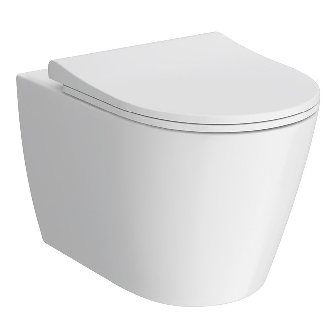 Arezzo Rimless Wall Hung Toilet incl. Soft Close Seat