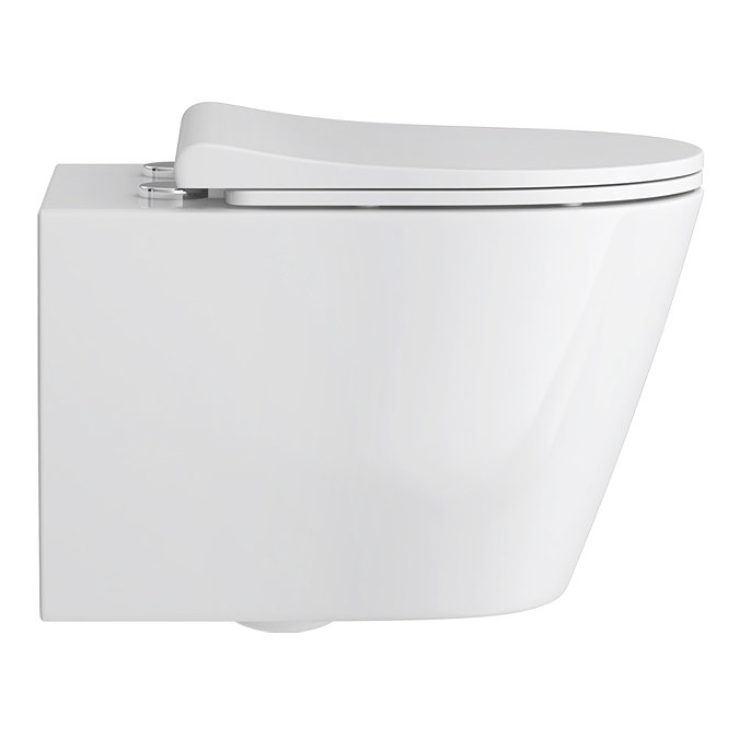 Arezzo Rimless Wall Hung Toilet incl. Soft Close Seat Standard Large Image