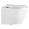 Arezzo Rimless Wall Hung Toilet incl. Soft Close Seat Standard Large Image