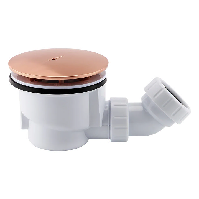 Arezzo Rose Gold 90mm High Flow Shower Tray Waste