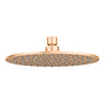 Arezzo Round 200mm Brushed Bronze Fixed Shower Head  Profile Large Image