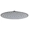 Arezzo Round 300mm Brushed Gunmetal Grey Fixed Shower Head Large Image