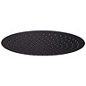 Arezzo Round 300mm Matt Black Fixed Shower Head Large Image