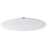 Arezzo Round 300mm Matt White Fixed Shower Head Large Image