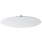 Arezzo Round 300mm Matt White Fixed Shower Head Large Image