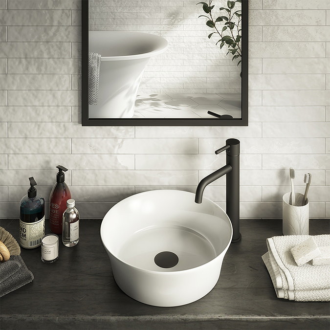 Arezzo Round 355mm Modern Counter Top Basin Large Image