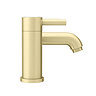 Arezzo Round Brushed Brass Bath Filler Tap  Feature Large Image
