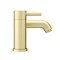 Arezzo Round Brushed Brass Bath Filler Tap  Feature Large Image