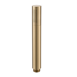 Arezzo Round Brushed Brass Shower Handset