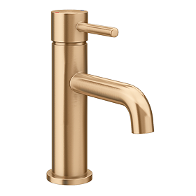 Arezzo Round Brushed Bronze Basin Mono Mixer Tap