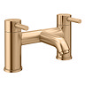 Arezzo Round Brushed Bronze Bath Filler Tap