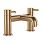 Arezzo Round Brushed Bronze Bath Filler Tap