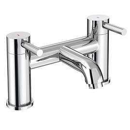 Arezzo Round Chrome Bath Filler Tap
