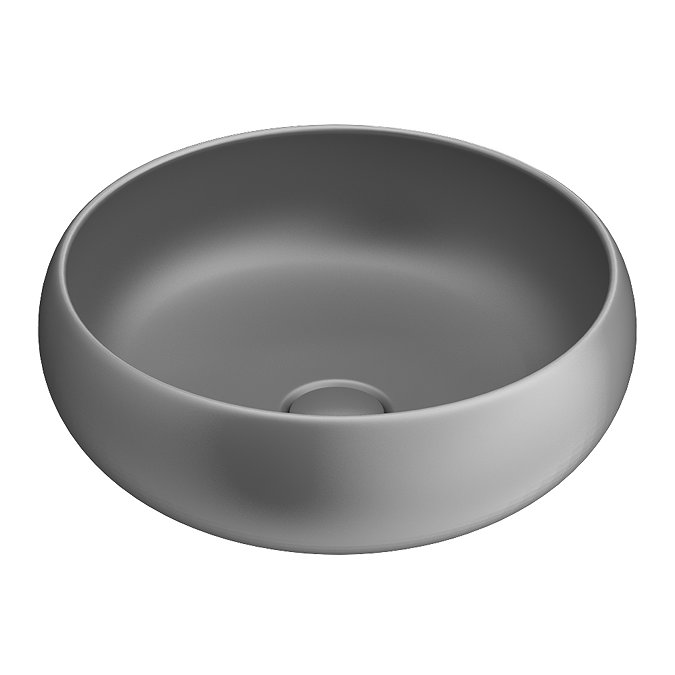 Arezzo Round Counter Top Basin (360mm Diameter - Matt Grey)  Profile Large Image