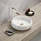 Arezzo Round Counter Top Basin (420mm Diameter - Gloss White)  Profile Large Image