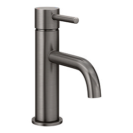 Arezzo Round Gunmetal Grey Basin Mono Mixer Tap Large Image