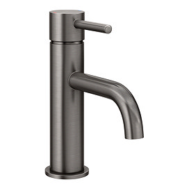 Arezzo Round Gunmetal Grey Basin Mono Mixer Tap Large Image