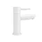 Arezzo Round Matt White Bath Filler Tap  Feature Large Image